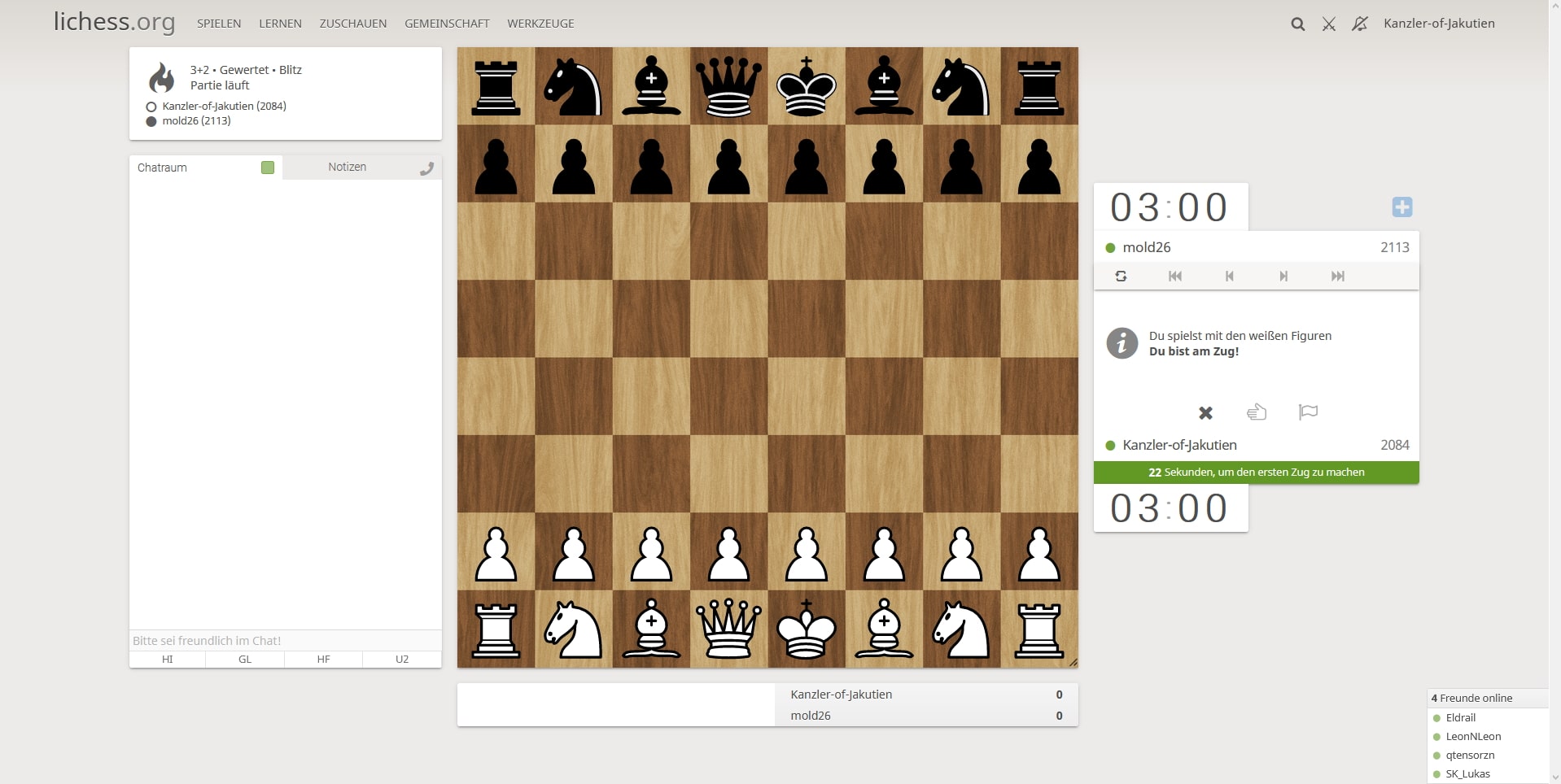 schach online mit chat